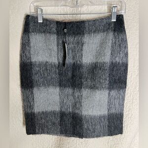 NWT Talbots Wool Blend Plaid Skirt